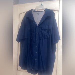 Navy Blue Button Shirt